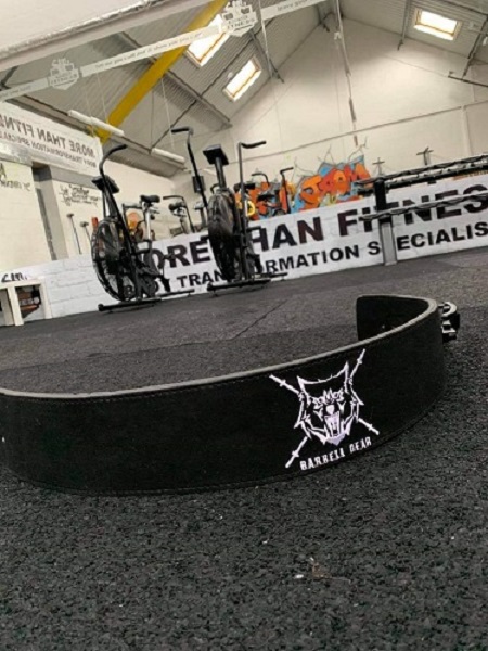 barbell weightlifting belt image